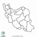 وکتور نقشه ایران