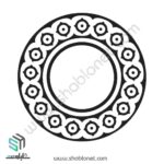 وکتور مشبک دایره‌ای