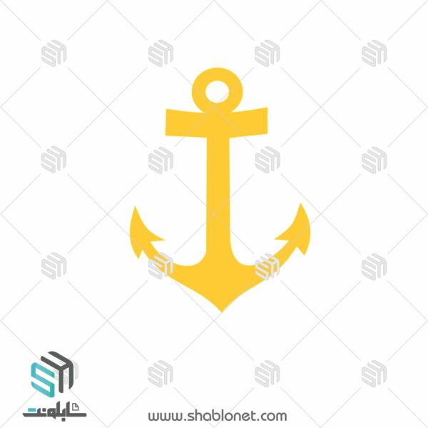 طرح لیزر پلاک طرح لنگر