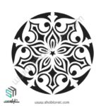 وکتور مشبک دایره‌ای