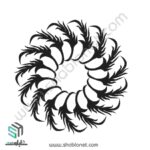 وکتور مشبک دایره‌ای