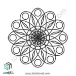 وکتور مشبک دایره‌ای