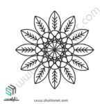 وکتور مشبک دایره‌ای