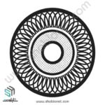 وکتور مشبک دایره‌ای