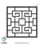 وکتور طرح تایل سقفی