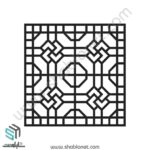 وکتور طرح تایل سقفی