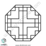 وکتور مشبک دایره‌ای