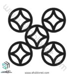 وکتور مشبک دایره‌ای