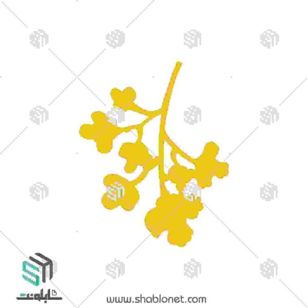 طرح لیزر پلاک طلا طرح 94