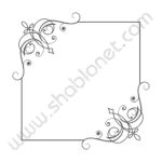 طرح وکتوری قاب