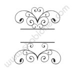 طرح وکتوری قاب