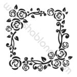 طرح وکتوری قاب