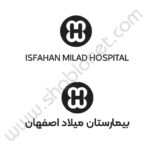 لوگو بیمارستان میلاد