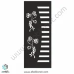 طرح درب فلزی