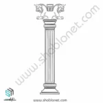 وکتور ستون تخت جمشید