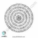 وکتور چهار قل گرد